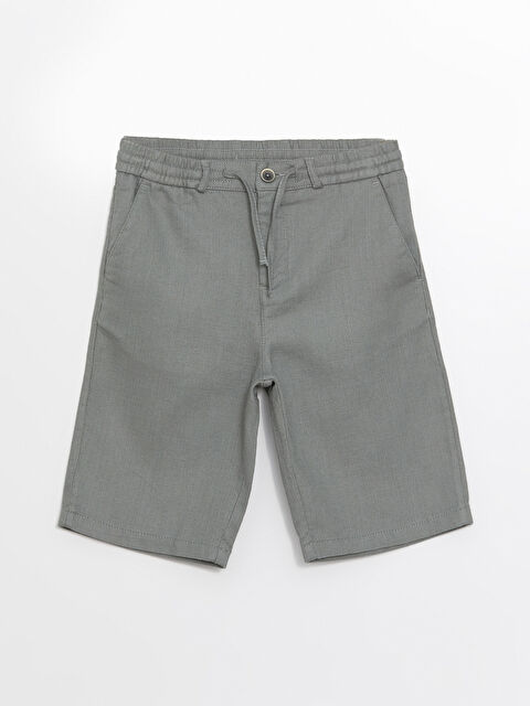 LCW Vision Beli Lastikli Keten Görünümlü Erkek Çocuk Şort - S4MS80Z4-VKS