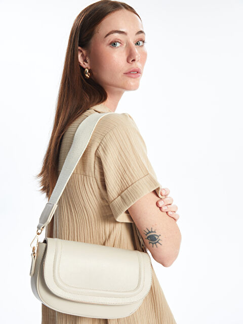 LCW ACCESSORIES Askılı Deri Görünümlü Kadın Omuz Çantası - S4MY95Z8-EEW