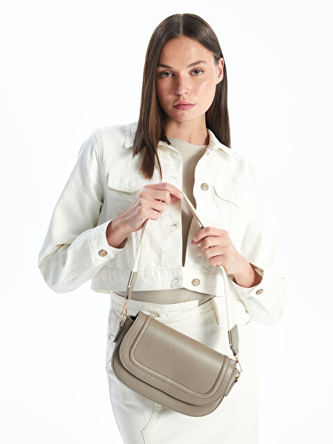 LCW ACCESSORIES Askılı Deri Görünümlü Kadın Omuz Çantası