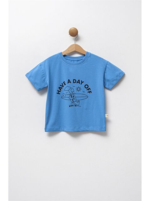 Pija Pija Bisiklet Yaka Erkek Bebek Tişört - S4N381Z1-GJY