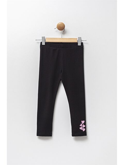 Pija Pija Beli Lastikli Baskılı Kız Bebek Eşofman Altı - S4N383Z1-HEG