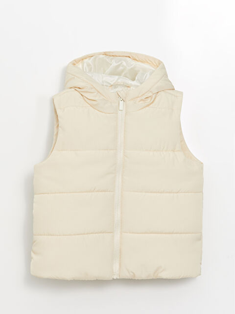 LCW Kids Kapüşonlu Kız Çocuk Şişme Yelek - S4N901Z4-FHL