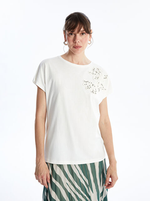 LCWAIKIKI Basic Žena EKRU Bluza - S4ND95Z8-R9J