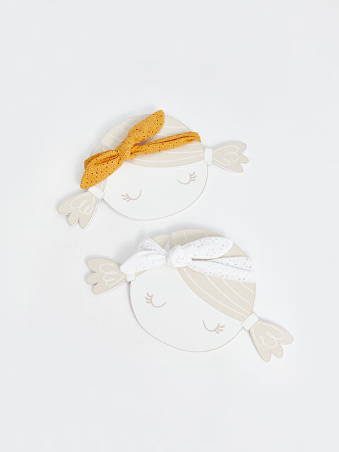 LCW baby Fiyonk Detaylı Kız Bebek Saç Bandanası 2'li - S4NL13Z1-FDU