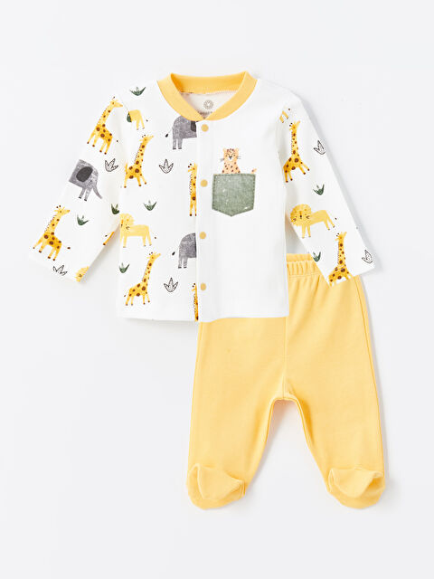 Luggi Baby Bisiklet Yaka Erkek Bebek Takım - S4NL73Z1-LBA