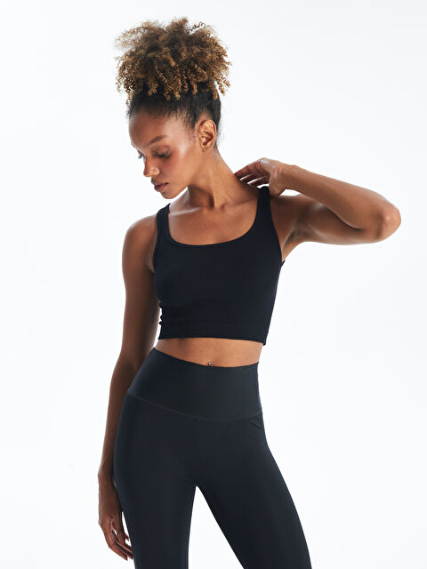 XSIDE ACTIVE U Yaka Crop Kadın Sporcu Atleti - S4NY21Z8-CVL