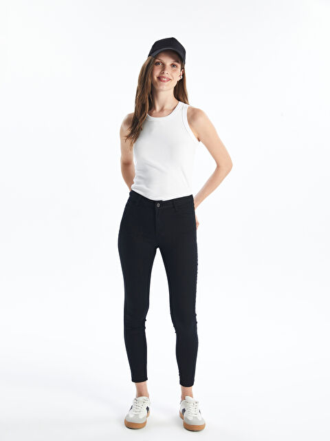 LCW Jeans Jüpiter Süper Skinny Fit Kadın Jean Pantolon - S4O106Z8-327