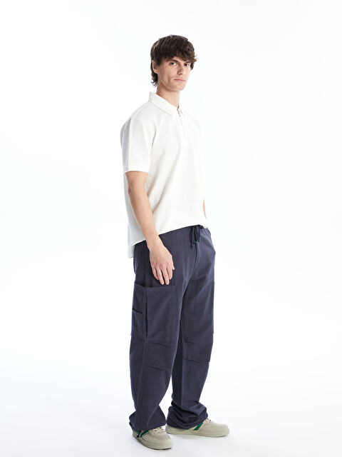 XSIDE Rahat Kalıp Erkek Kargo Pantolon - S4O324Z8-J3M