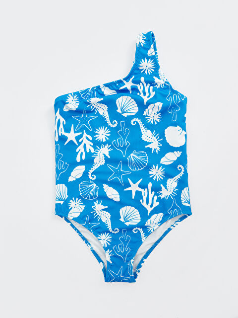 LCW Kids Hızlı Kuruyan Kız Çocuk Mayo - S4O404Z4-LRA