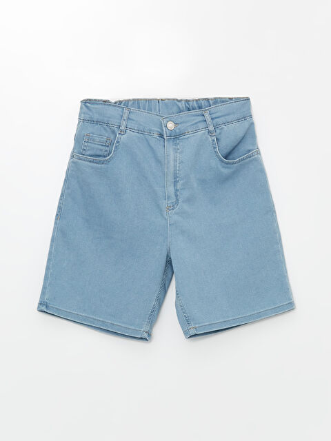 LCW Kids شورت جينز أولاد بخصر مطاطي وقصة مريحة