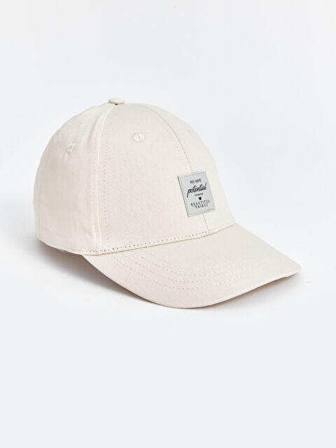 LCW ACCESSORIES Etiket Nakışlı Kadın Kep Şapka - S4O850Z8-CR8