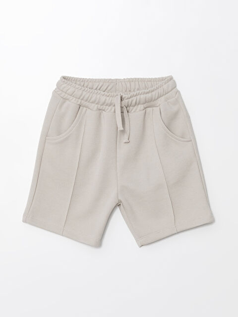 LCW Kids Beli Lastikli Erkek Çocuk Şort - S4O889Z1-FKQ