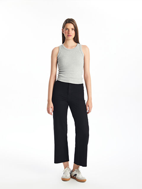 LCW Jeans Wideleg Kadın Jean Pantolon - S4OD82Z8-327