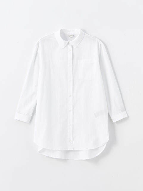 LCW Kids Uzun Kollu Kız Çocuk Plaj Elbisesi - S4OI92Z4-Q6K