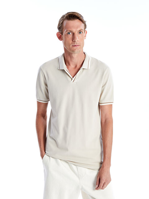 LCWAIKIKI Classic Polo Yaka Kısa Kollu Pike Erkek Tişört - S4OJ21Z8-HZZ