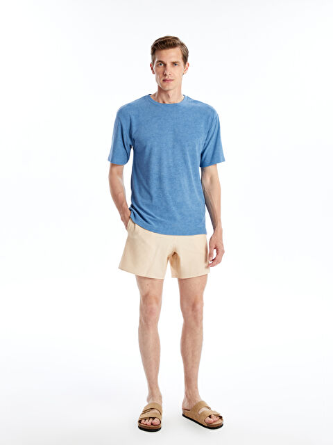 LCW SWIMWEAR Kısa Boy Çizgili Erkek Deniz Şortu - S4OL49Z8-JY3