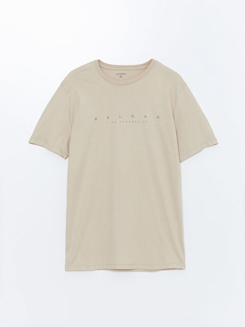 LC WAIKIKI Bisiklet Yaka Kısa Kollu Erkek Pijama Üst - S4OM88Z8-KVB