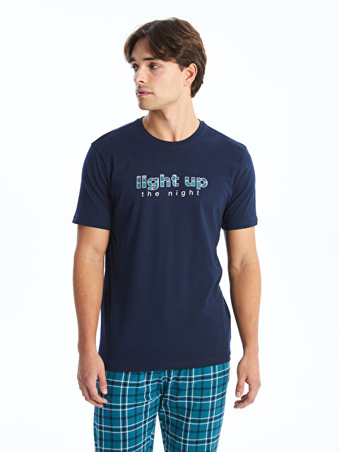 LC WAIKIKI Standart Kalıp Erkek Pijama Takımı - S4OM92Z8-VL7