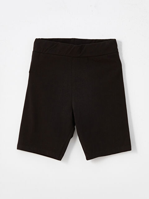 LCW Kids Beli Lastikli Kız Çocuk Kısa Tayt