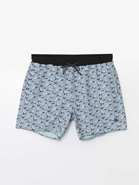 XSIDE Kısa Boy Desenli Erkek Deniz Şortu - S4OO72Z8-LQ9