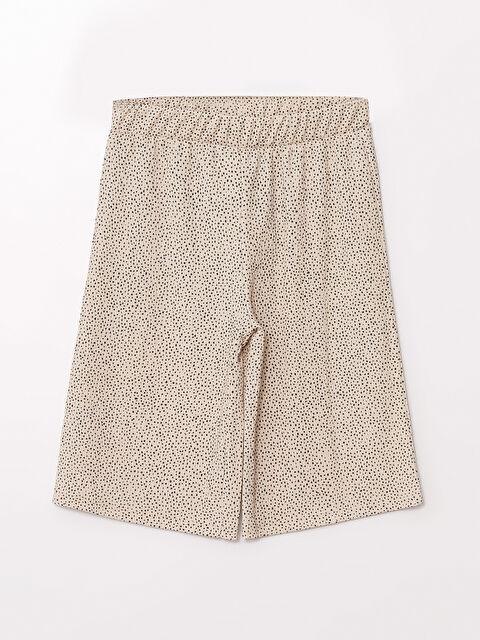 LCW Kids Beli Lastikli Kız Çocuk Şort - S4OP33Z4-LRA