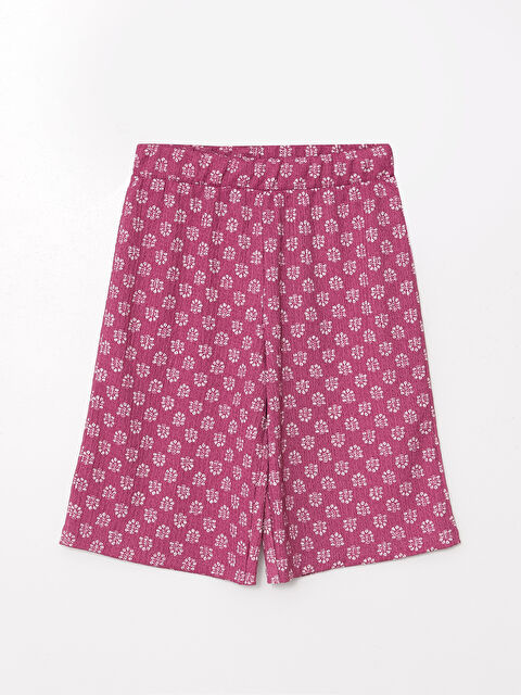 LCW Kids Beli Lastikli Kız Çocuk Şort - S4OP33Z4-LT2