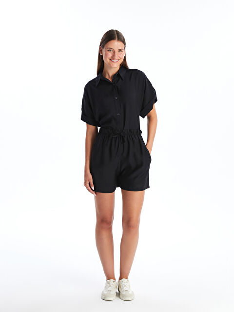 Natuvera Beli Lastikli Kadın Şort - S4OQ09Z8-UX8