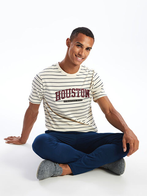 LC WAIKIKI Standart Kalıp Erkek Pijama Takımı - S4OQ16Z8-LQB