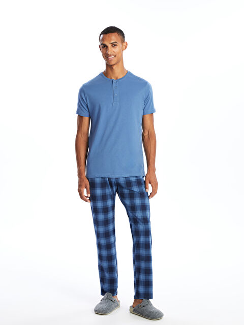 LC WAIKIKI Standart Kalıp Erkek Pijama Takımı - S4OQ22Z8-HQ7