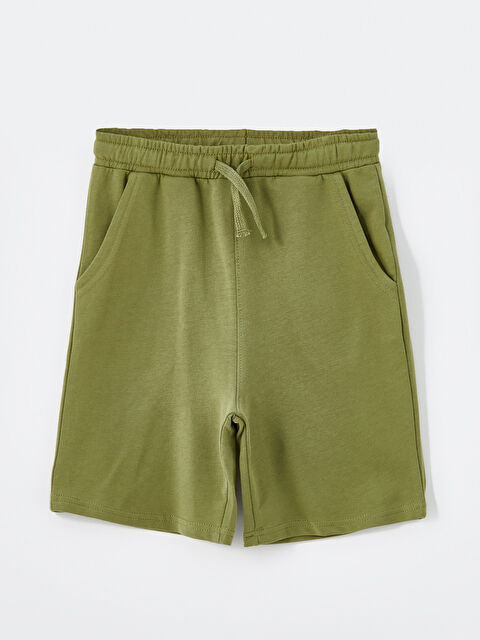 LCW Kids Beli Lastikli Erkek Çocuk Şort - S4OQ89Z4-H8M