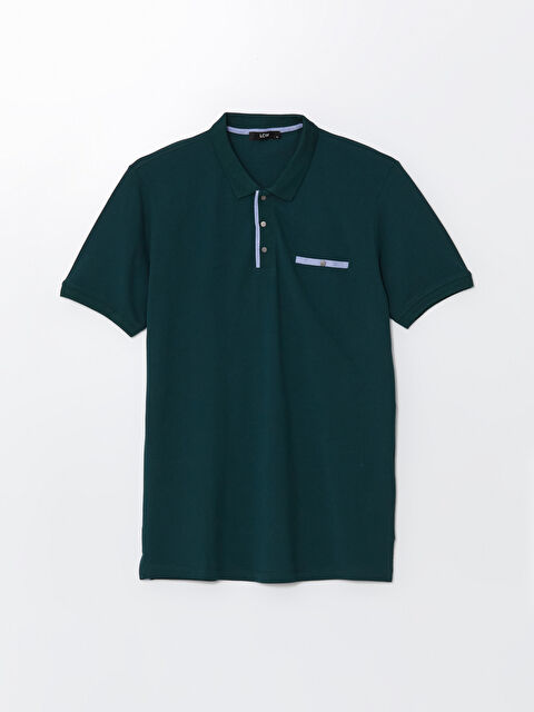 LCWAIKIKI Classic Polo Yaka Kısa Kollu Pike Erkek Tişört