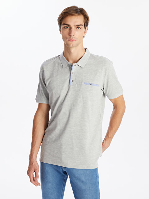 LCWAIKIKI Classic Polo Neck Short Sleeve Pique Men's T-Shirt