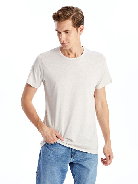 LCWAIKIKI Classic Bisiklet Yaka Kısa Kollu Pike Erkek Tişört - S4OS14Z8-L9R