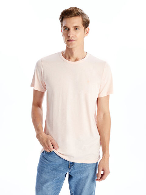 LCWAIKIKI Classic Bisiklet Yaka Kısa Kollu Pike Erkek Tişört - S4OS14Z8-Z1H