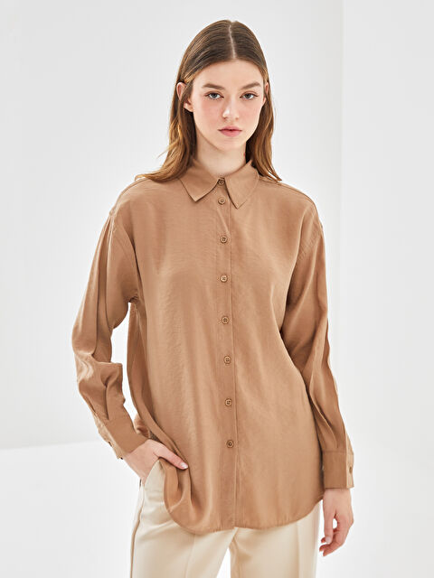 KOOR Oversize Kadın Gömlek - S4OS29Z8-DJ7