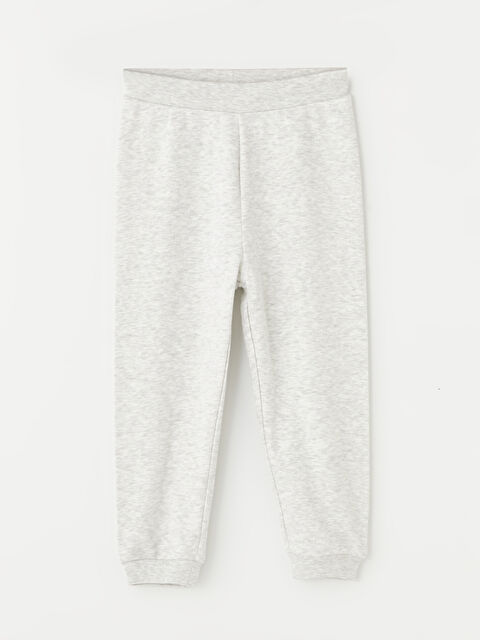 LCW baby Beli Lastikli Basic Kız Çocuk Jogger Eşofman Altı - W35283Z1-CT3