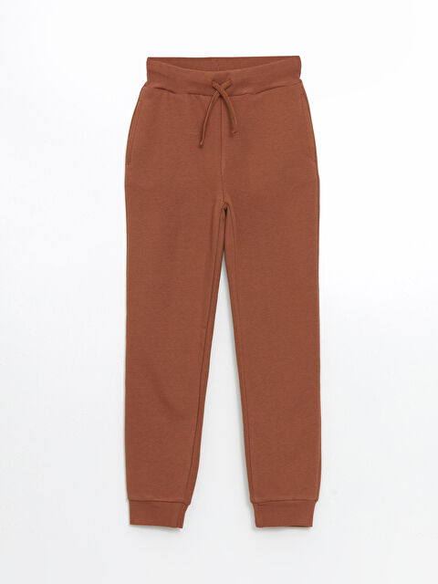 LCW Kids Beli Lastikli Kız Çocuk Kalın Jogger Eşofman Altı - W40096Z4-V6R