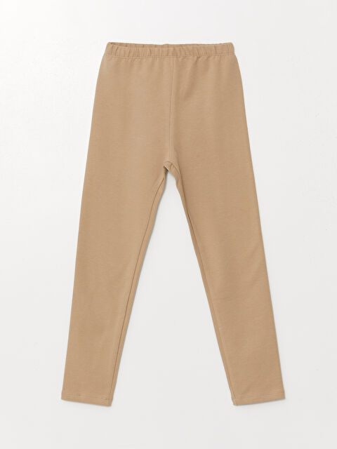 LCW Kids Beli Lastikli Basic Kız Çocuk Tayt - W40099Z4-YJC