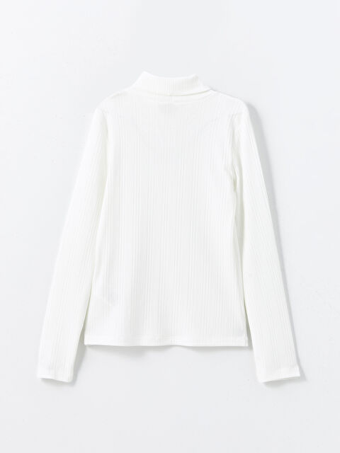 LCW Kids Turtleneck Girls' T-Shirt -W40118Z4-R9J - LC Waikiki