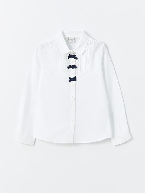 LCW Kids Сорочка з довгим рукавом для дівчаток