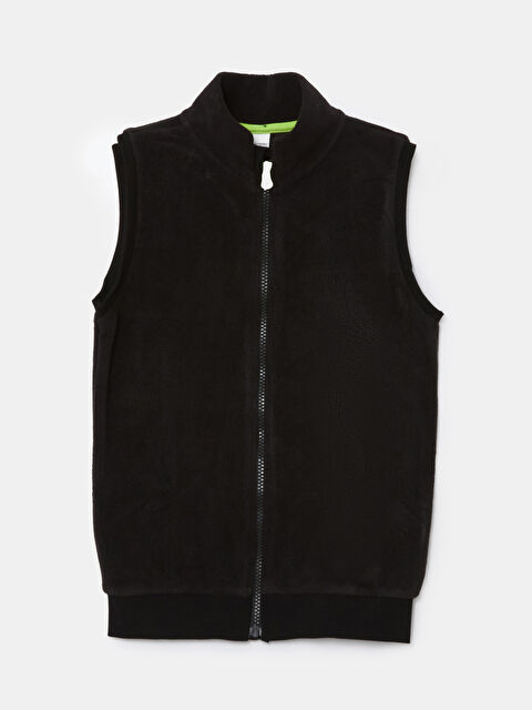 LCW Kids Dik Yaka Polar Erkek Çocuk Yelek - W40169Z4-CVL