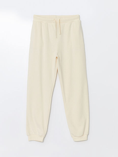 LCW Kids Beli Lastikli Kız Çocuk Jogger Eşofman Altı - W40178Z4-YDK