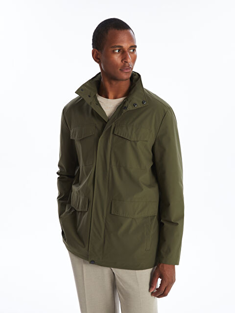 SOUTHBLUE Standart Kalıp Kapüşonlu Erkek Mont - W40236Z8-HDA