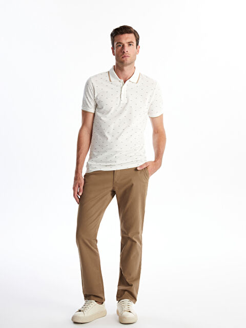 LCWAIKIKI Classic Standart Kalıp Gabardin Erkek Chino Pantolon - W40429Z8-YB6