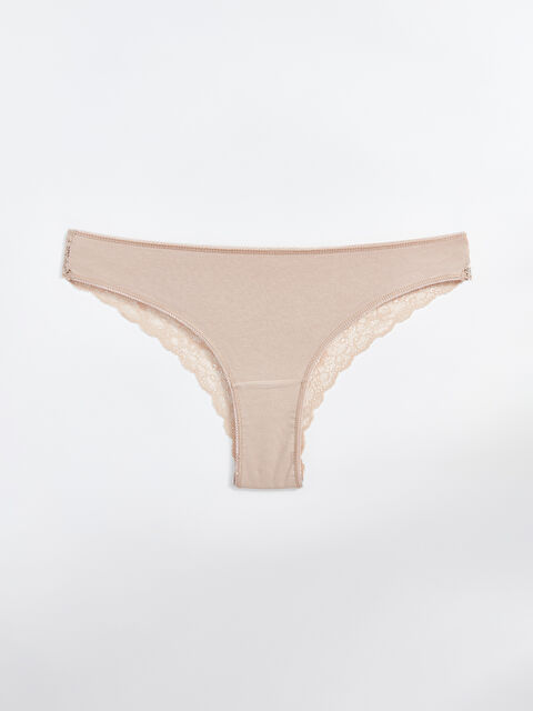 LCW DREAM Düz Brazilian Külot - W40515Z8-D0P