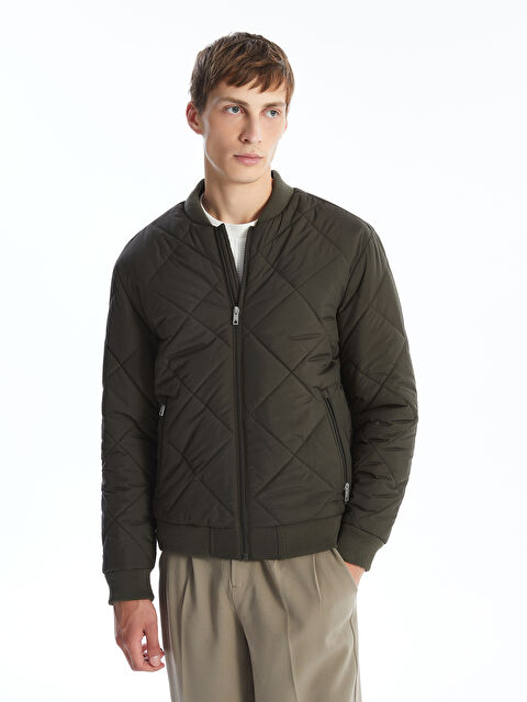 LCW Vision Palton pentru Bărbați cu Guler Colegiu și Croială Standard - W40533Z8-HDA