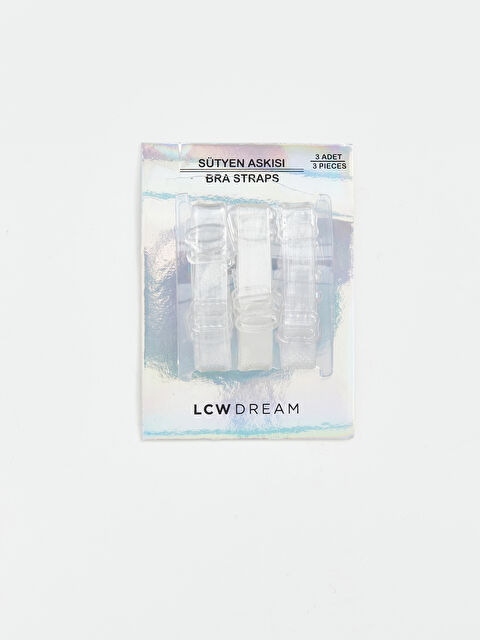 LCW DREAM Şeffaf Sütyen Askısı 3'lü Paket - W40575Z8-Q57