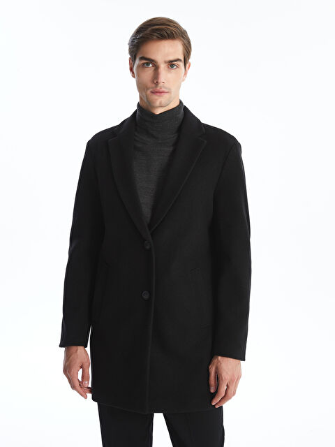 LCW Vision სტანდარტული მორგების ჟაკეტის საყელო მამაკაცის შარმის ქურთუკი - W40864Z8-CVL