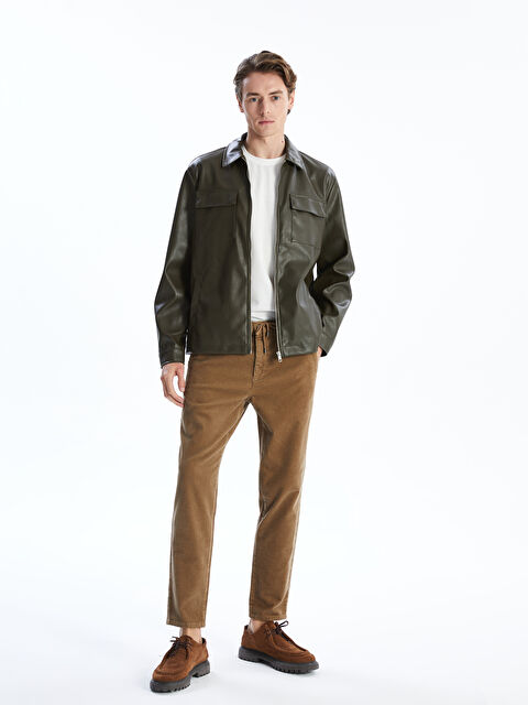 LCW Vision Standart Kalıp Kadife Erkek Pantolon - W40930Z8-DU7