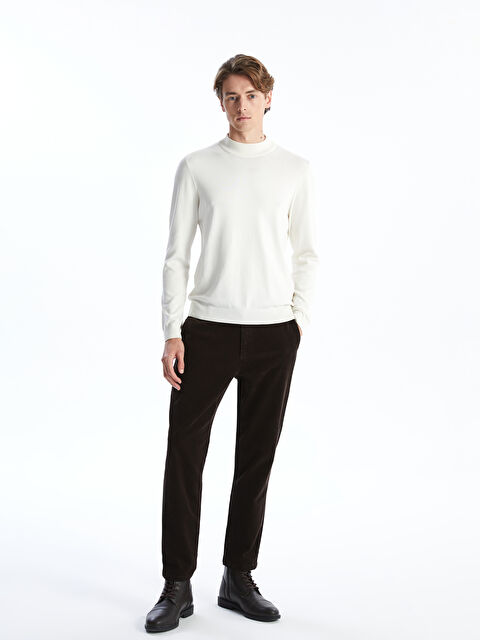 LCW Vision Standart Kalıp Kadife Erkek Pantolon - W40930Z8-YH8